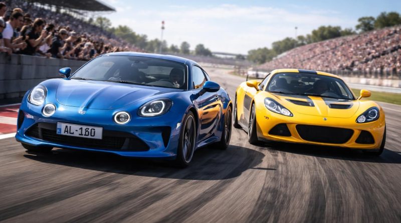 découvrez la passion automobile avec l'alpine a110 et la lotus elise sur circuit, deux icônes de performance et de plaisir de conduite pour les amateurs de sensations fortes.